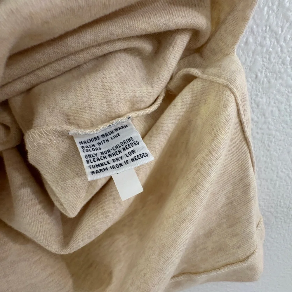 Ralph Lauren Soft Cotton Polo Shirt in Dune Tan in size Small